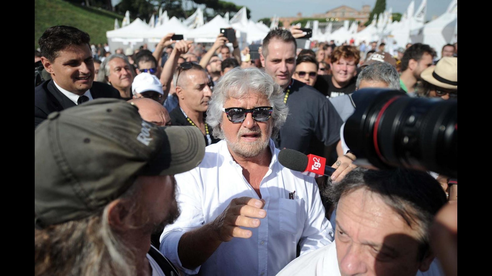 M5S: Ieri a Circo Massimo in 45-50mila, oggi e domani molti di più
