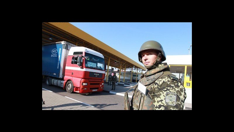 Ucraina, da Germania convoglio di 112 camion di aiuti militari per est