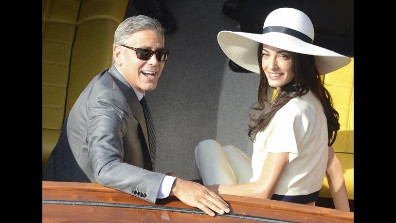 George Clooney e Amal Alamuddin, luna di miele in campagna inglese