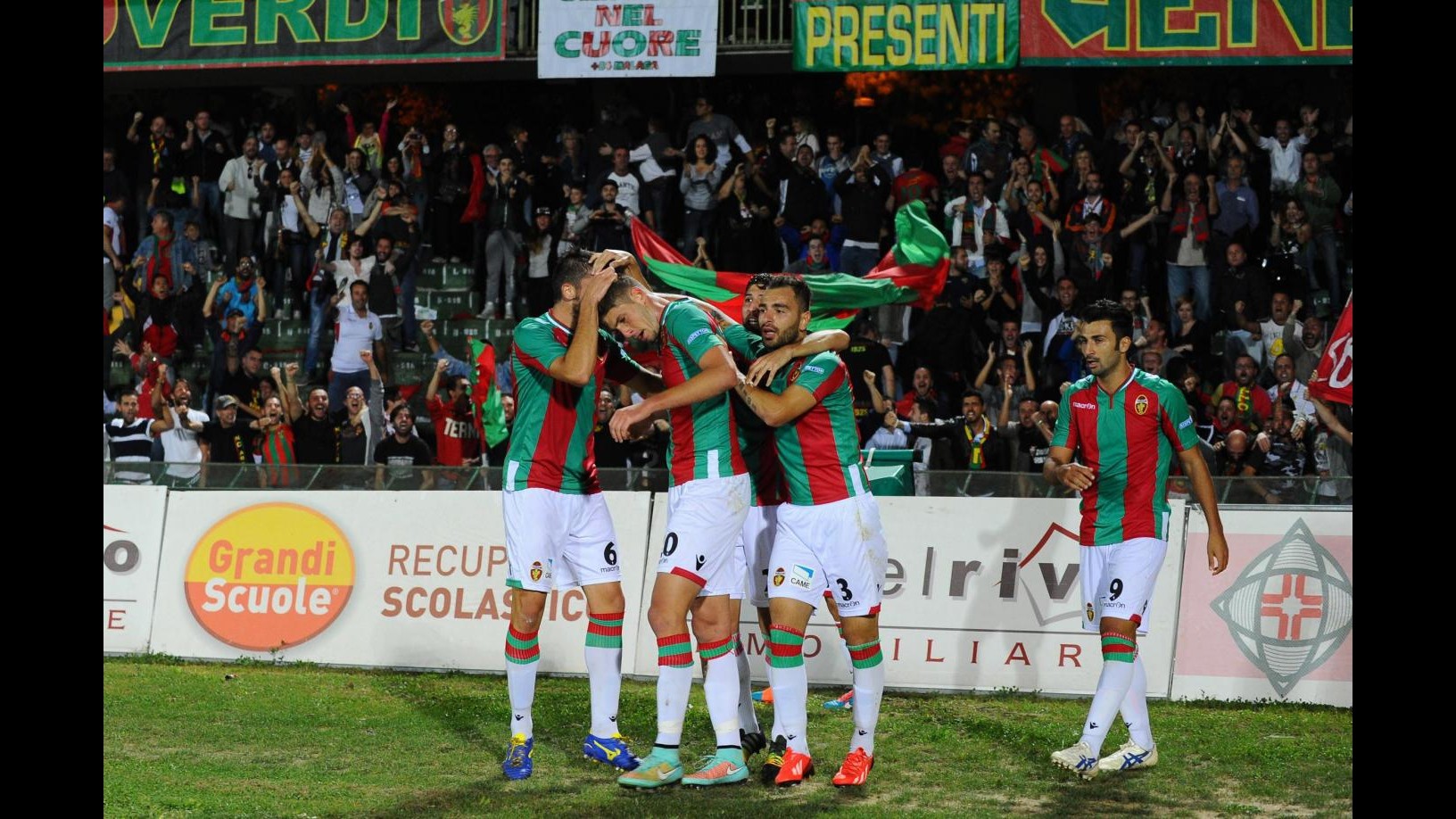 Serie B: doppietta Castaldo non basta, Ternana-Avellino 2-2