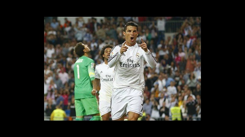 Liga, tris di Ronaldo: Real Madrid travolge il Bilbao ed è quarto