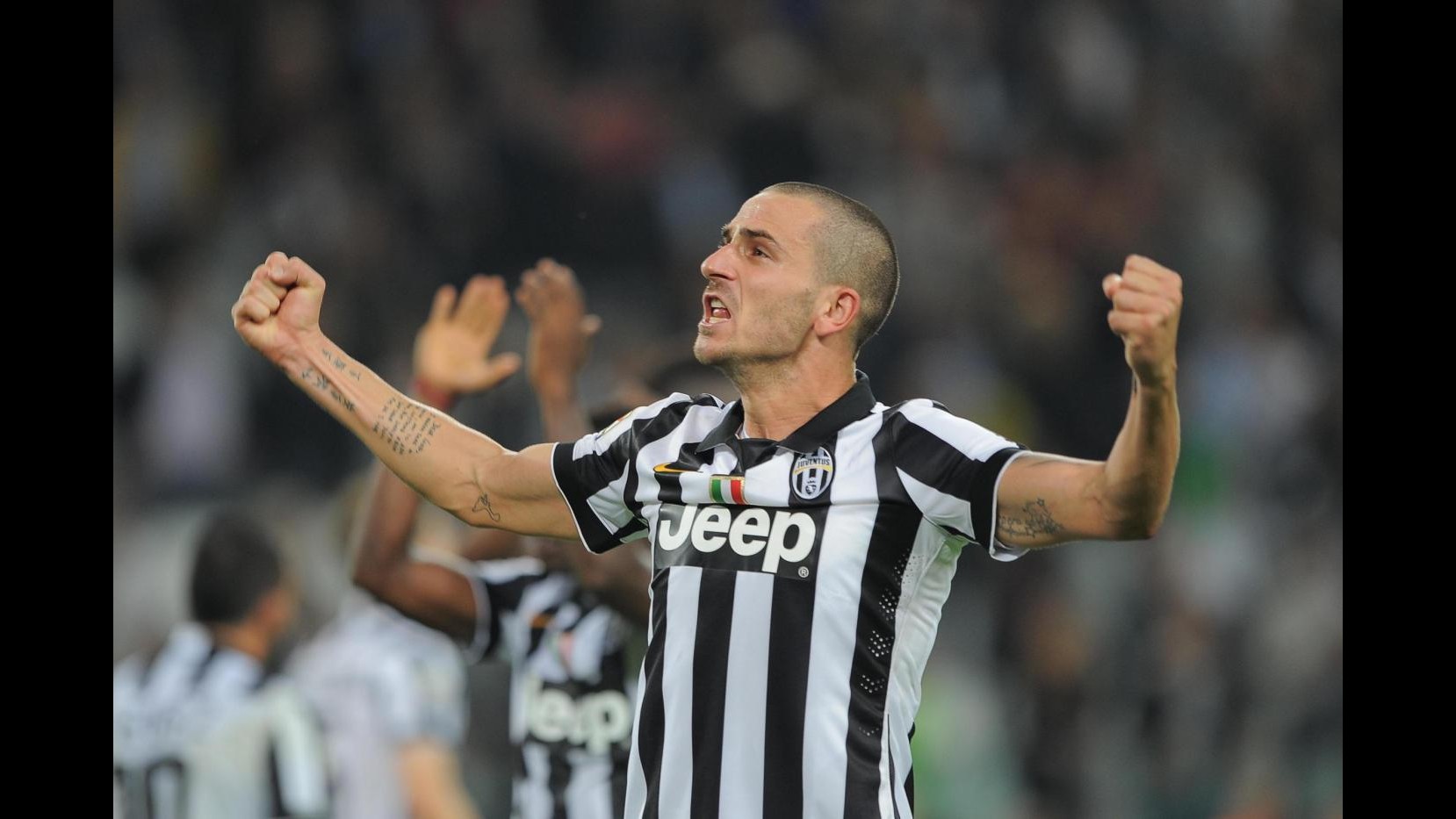 Juve, Bonucci: In Italia siamo i più forti. Buffon: Impossibile discutere Rocchi