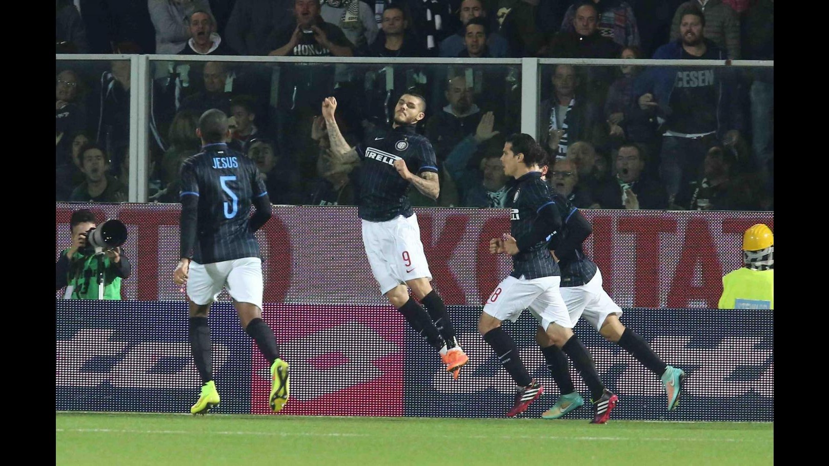 Serie A, Inter di rigore a Cesena: decide il solito Icardi
