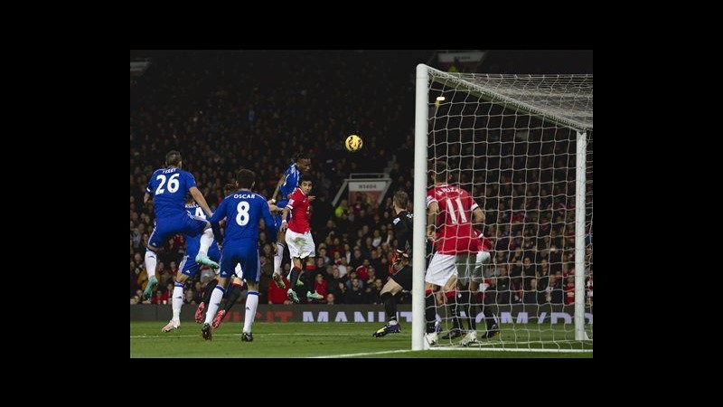 Premier League: Van Persie salva Manchester United al 94′,con Chelsea è 1-1