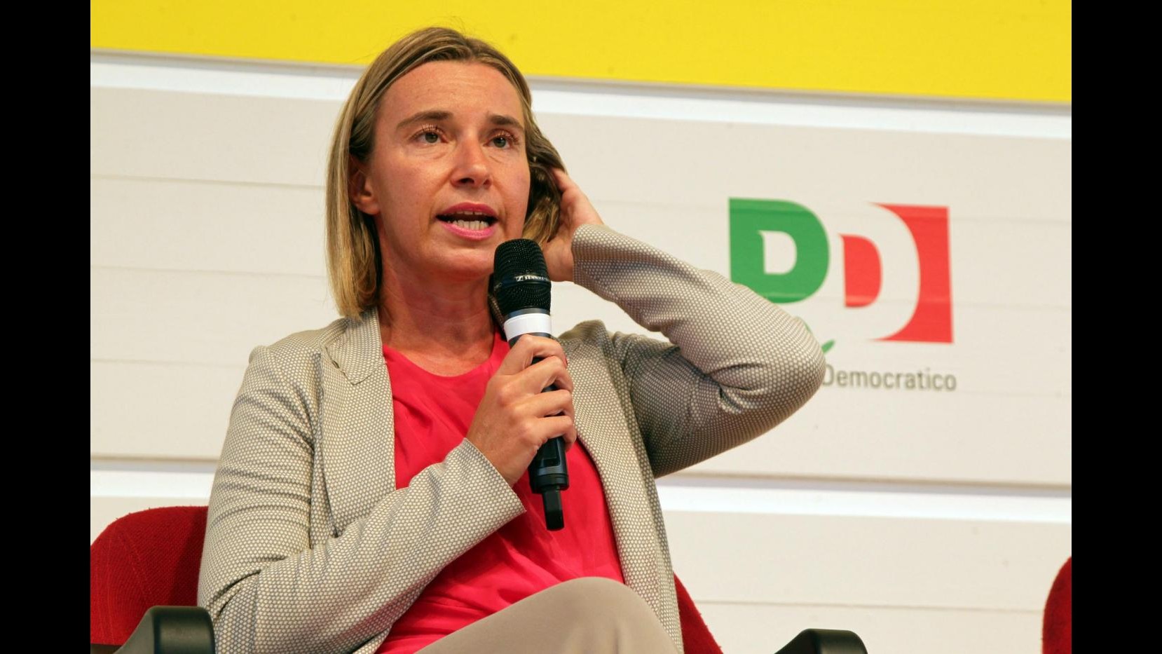 Leopolda, Mogherini: Aiutata da Napolitiano, ora cambiamo l’Europa