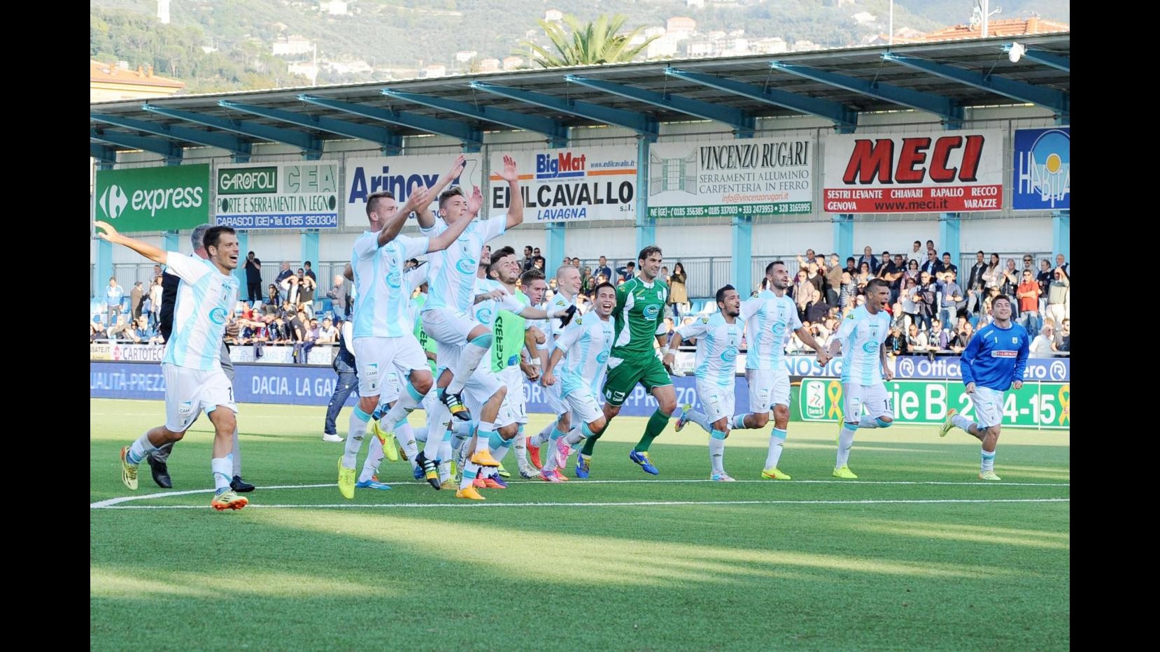 Serie B, Frosinone cade in casa Entella. Cinquina del Carpi a Pescara, sorride Catania
