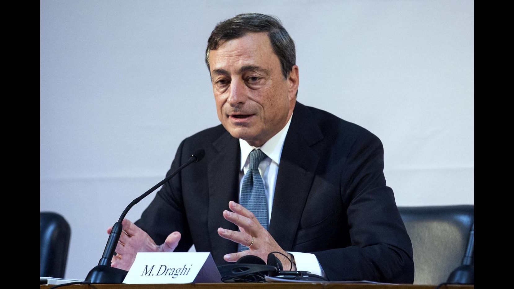 Ue, Draghi: Ritorno a fiducia solo con condivisione governance