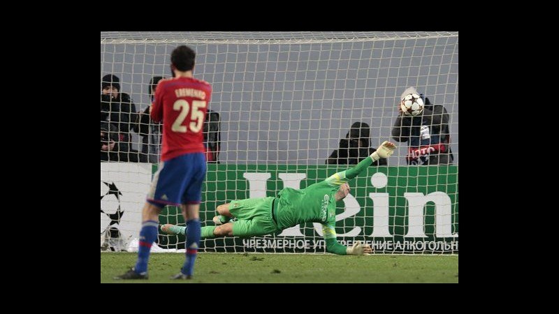 Champions League, Cska Mosca ferma Manchester City 2-2. Roma e Bayern ringraziano