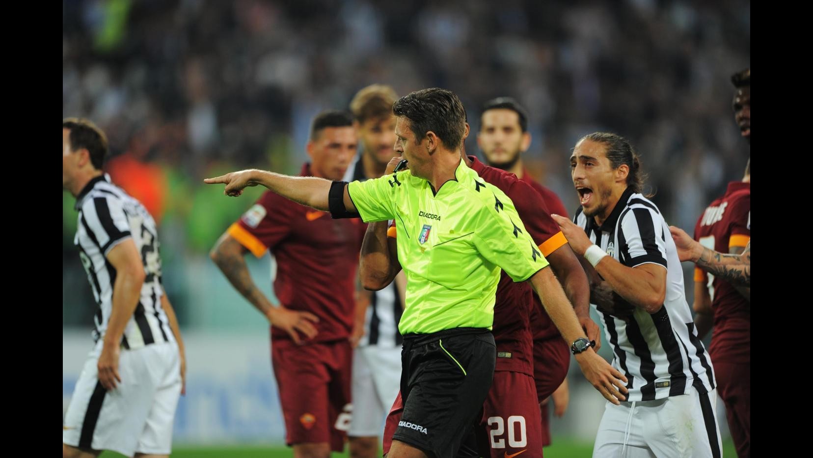 Juventus-Roma, l’ammissione di Rocchi: Mia prestazione non è stata ottimale