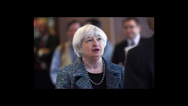 Yellen: Banche centrali usino tutti strumenti per crescita