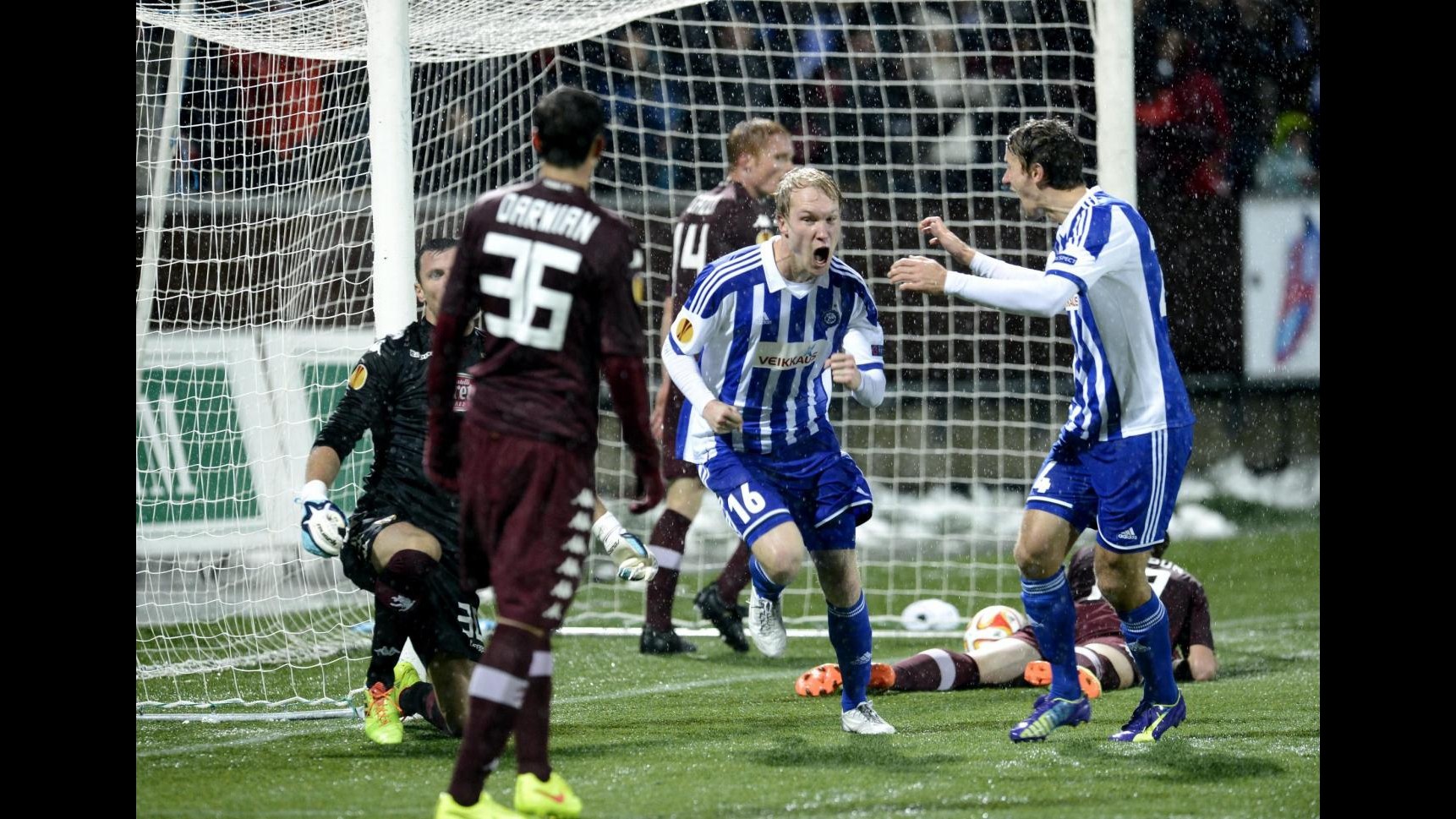 Europa League: Helsinki gela Torino, granata scivolano al secondo posto