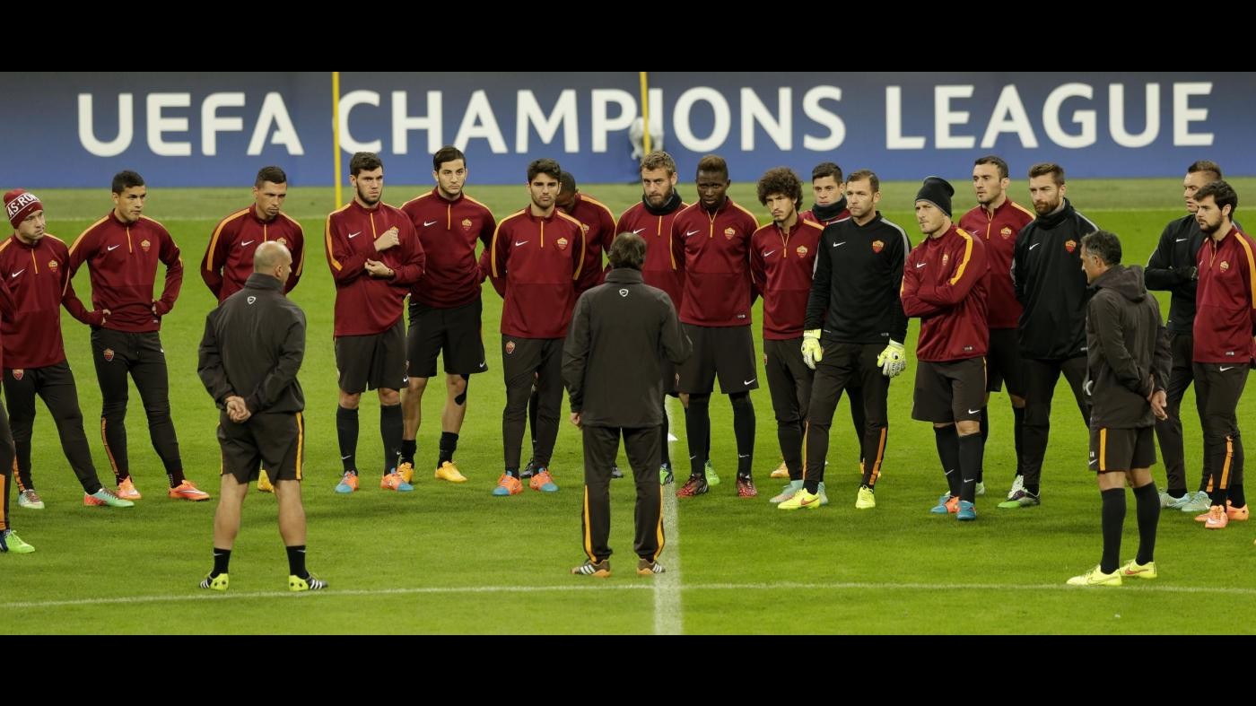 Champions, Roma in casa Bayern per il riscatto. Totti e Gervinho in panchina, Skorupski dal 1′