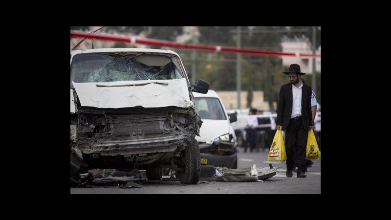 Medioriente, Hamas rivendica attacco con auto su folla a Gerusalemme