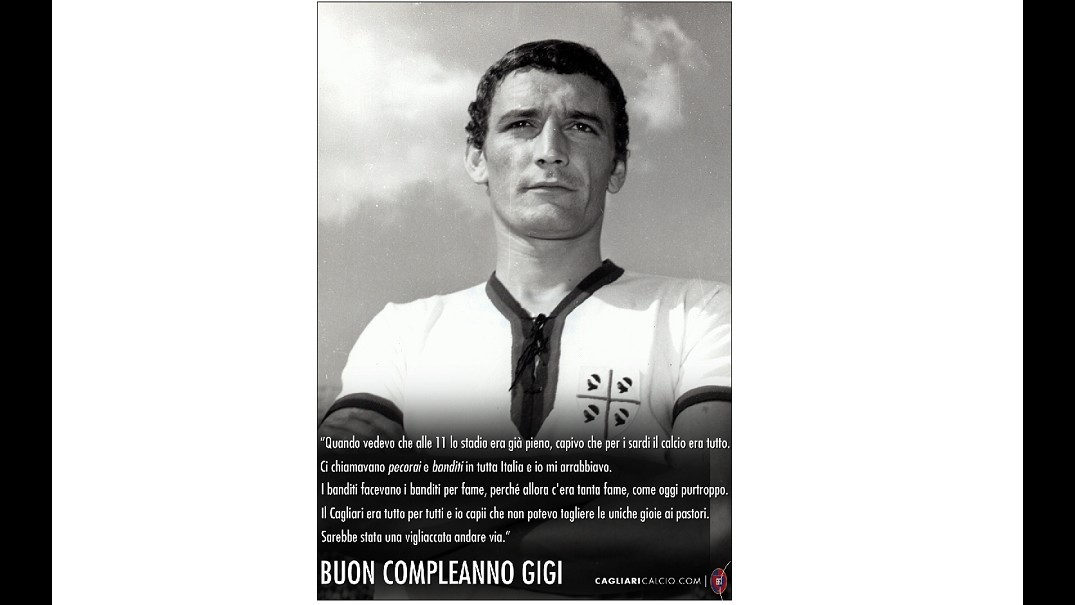 Calcio, Cagliari si mobilita per i 70anni di Gigi Riva