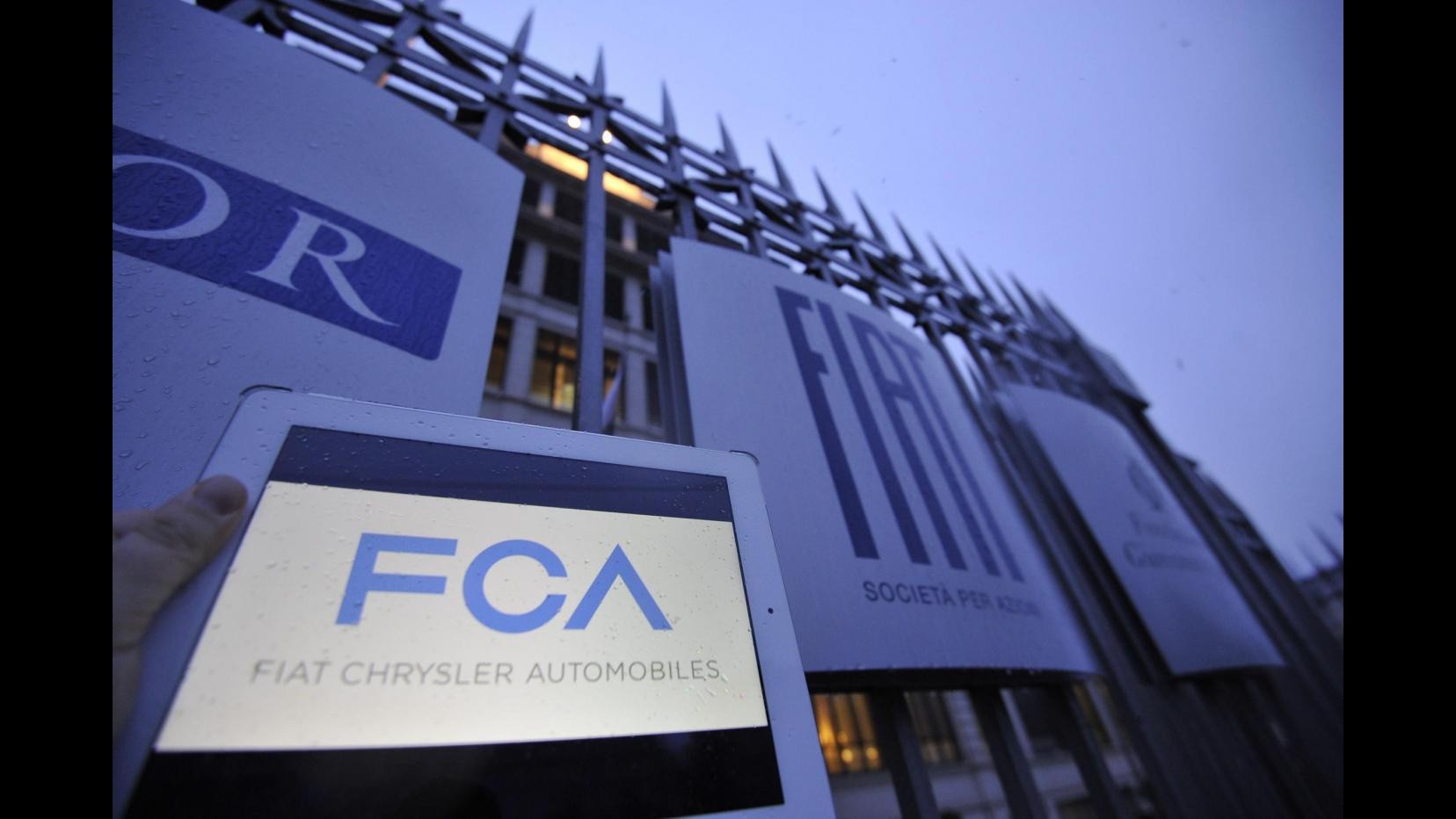 Fca, vendite Chrysler in Usa +22%, ottobre migliore dal 2001