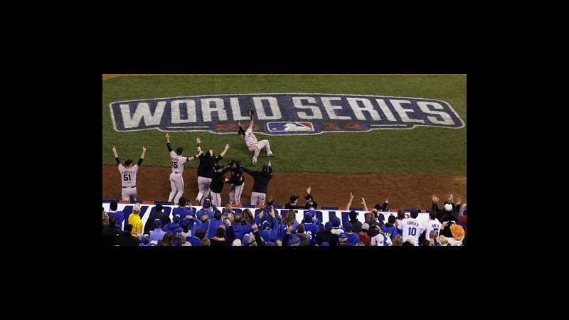 Baseball, World Series: trionfo per San Francisco, Kansas City ko in gara-7