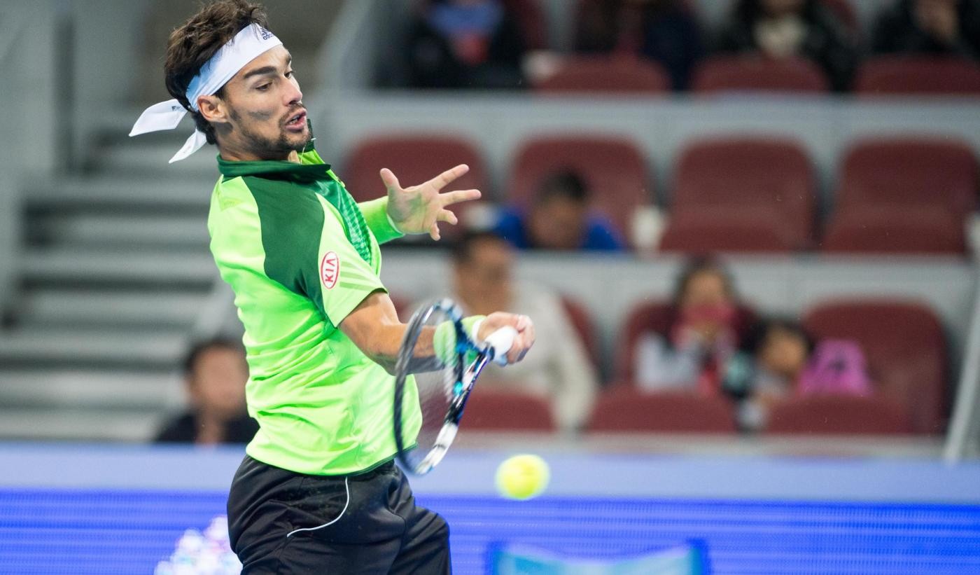 Parigi-Bercy, flop Fognini: fuori all’esordio. Federer agli ottavi a fatica