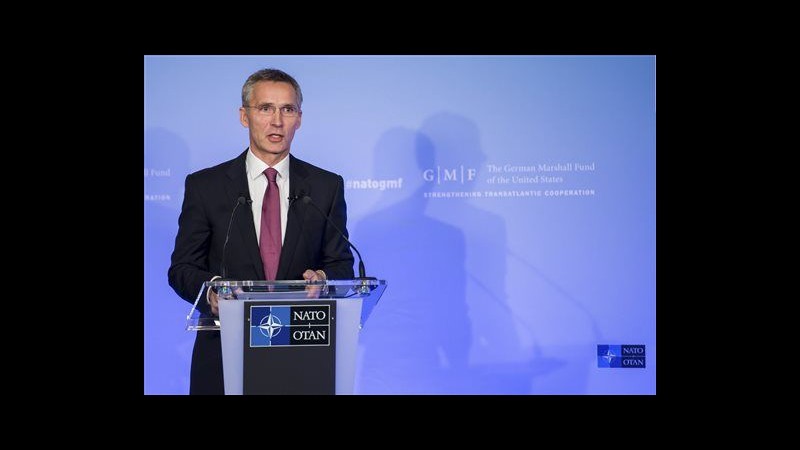 Nato, Stoltenberg: Forte alleanza occidentale per dialogare con Mosca