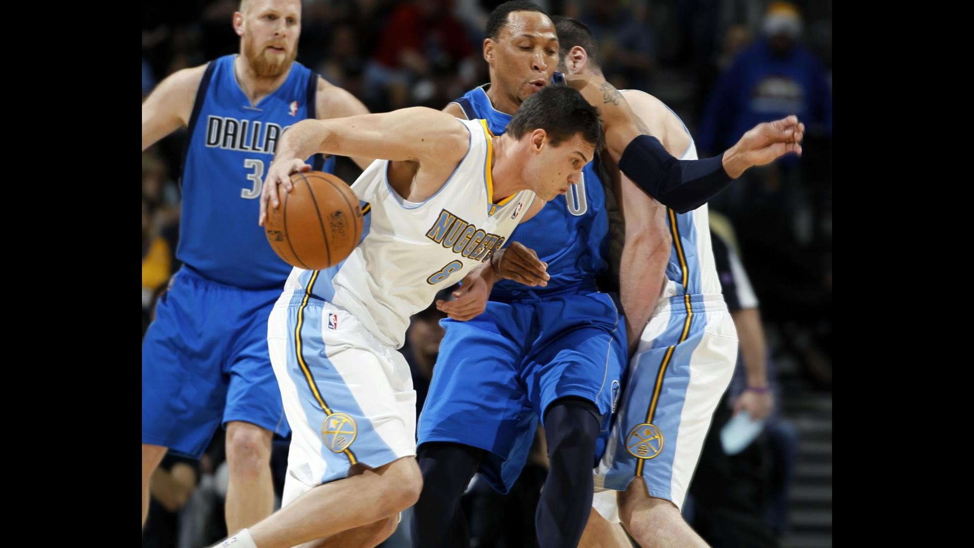 Basket Nba, ancora un ko per i Denver Nuggets di Gallinari. Male anche Detroit