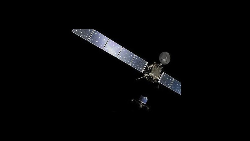 Spazio, veicolo Philae da navetta Rosetta atterra sulla cometa