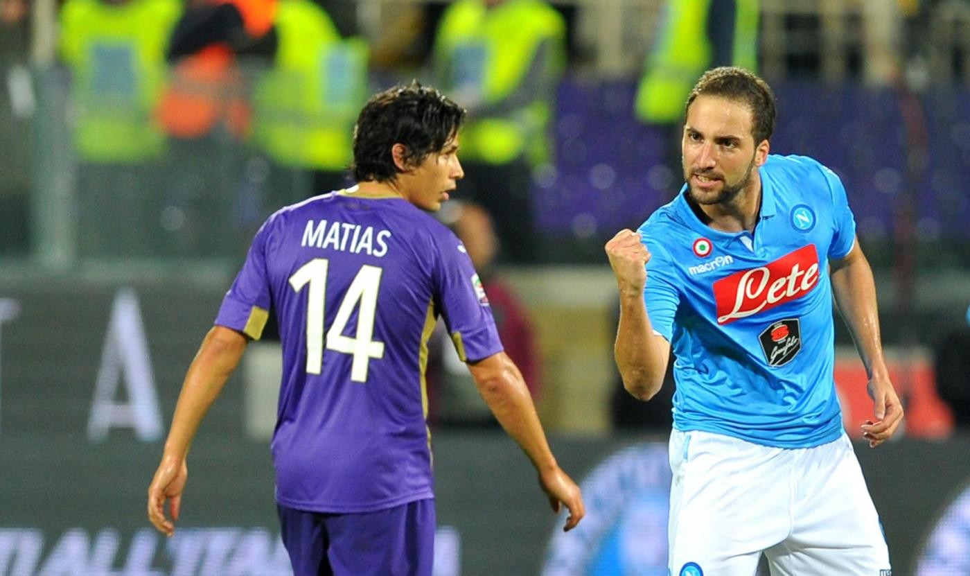 Serie A: Higuain-gol, Napoli espugna Firenze e torna a fare la grande