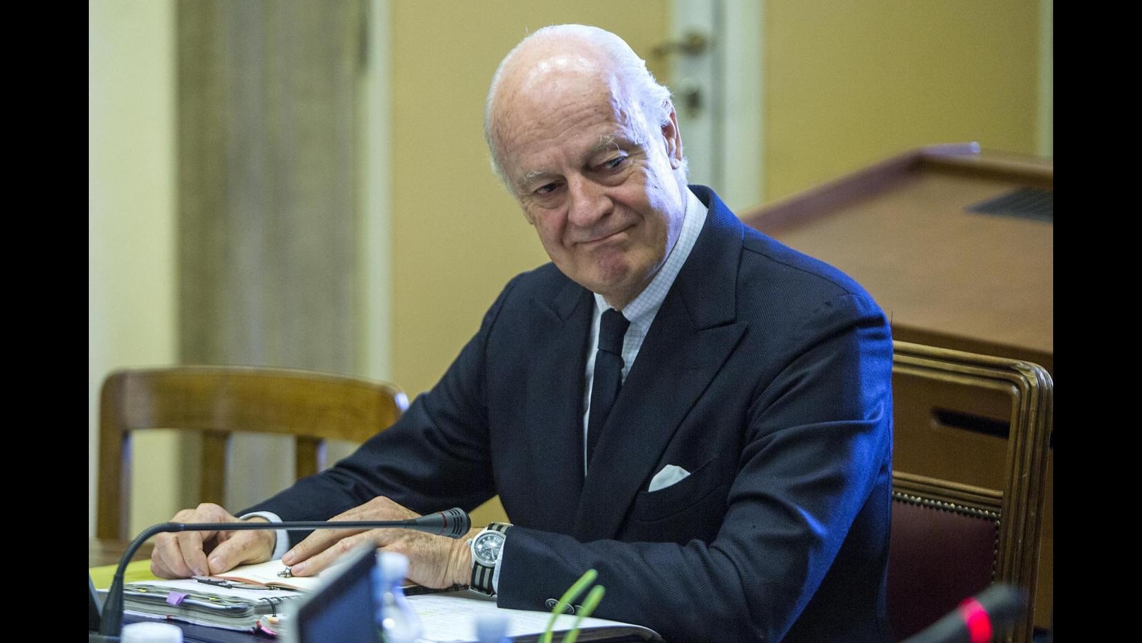 Siria, inviato Onu De Mistura verso Damasco: al via visita 3 giorni