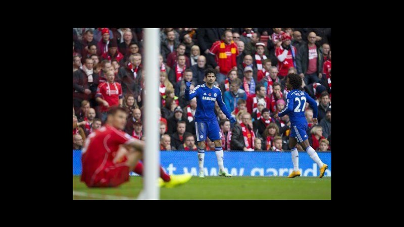 Premier League: Chelsea espugna Liverpool 2-1, Mourinho in fuga