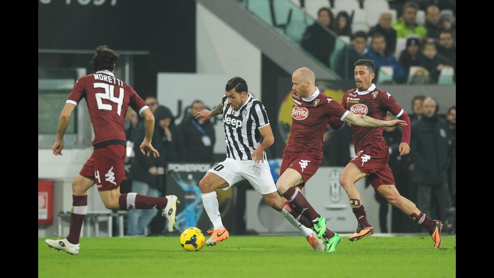 Serie A, è la sera del derby Juve-Toro. Buffon non ce la fa, c’è Storari. Alle 20.45 Roma-Inter