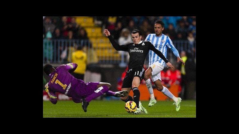 Liga, Real da record espugna Malaga. Ronaldo a secco, in gol Benzema e Bale