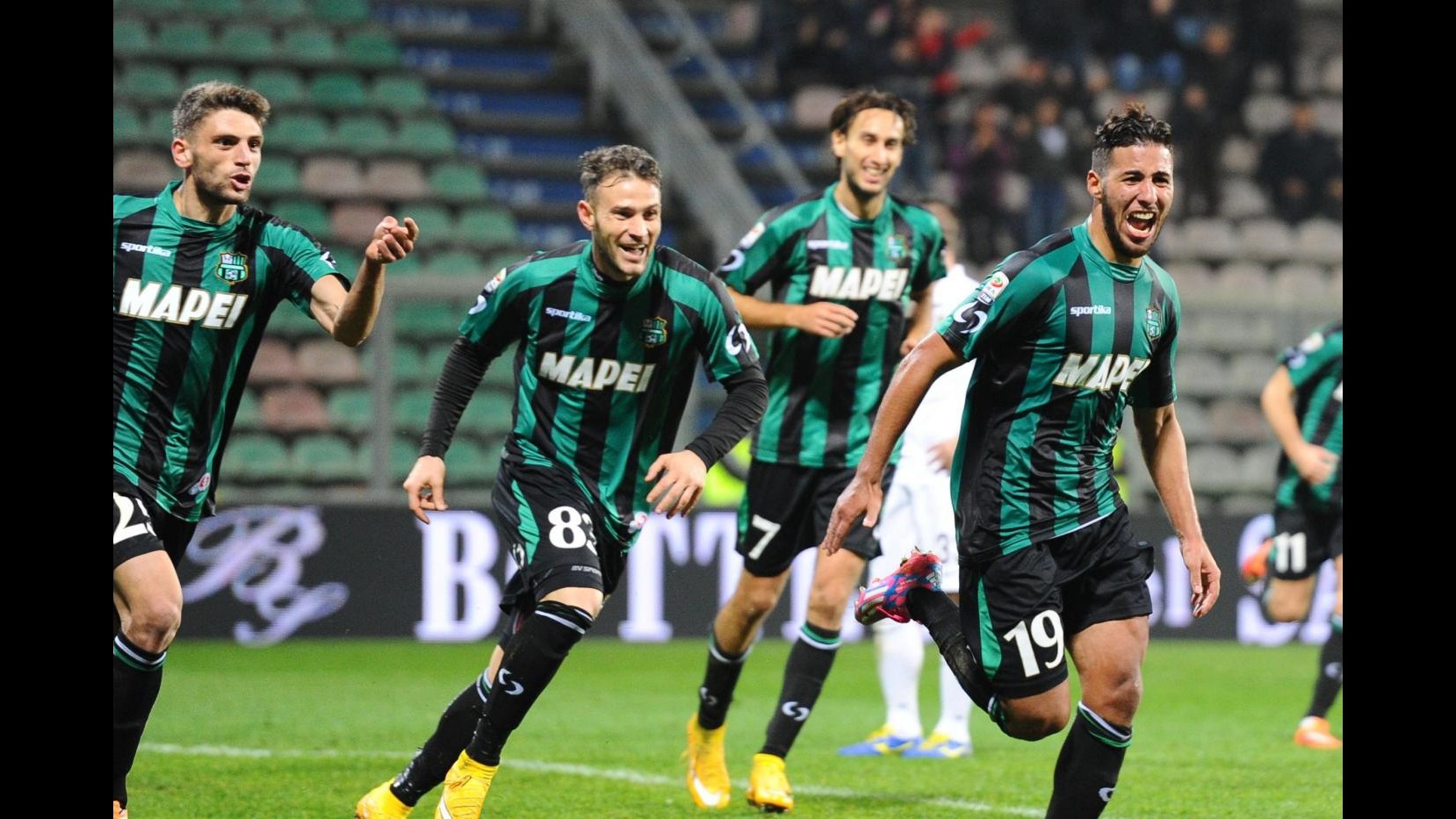 Serie A, il Sassuolo non si ferma più: Sansone e Taider stendono il Verona