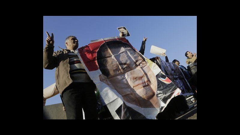 Egitto, Mubarak assolto da accuse per uccisione manifestanti 2011