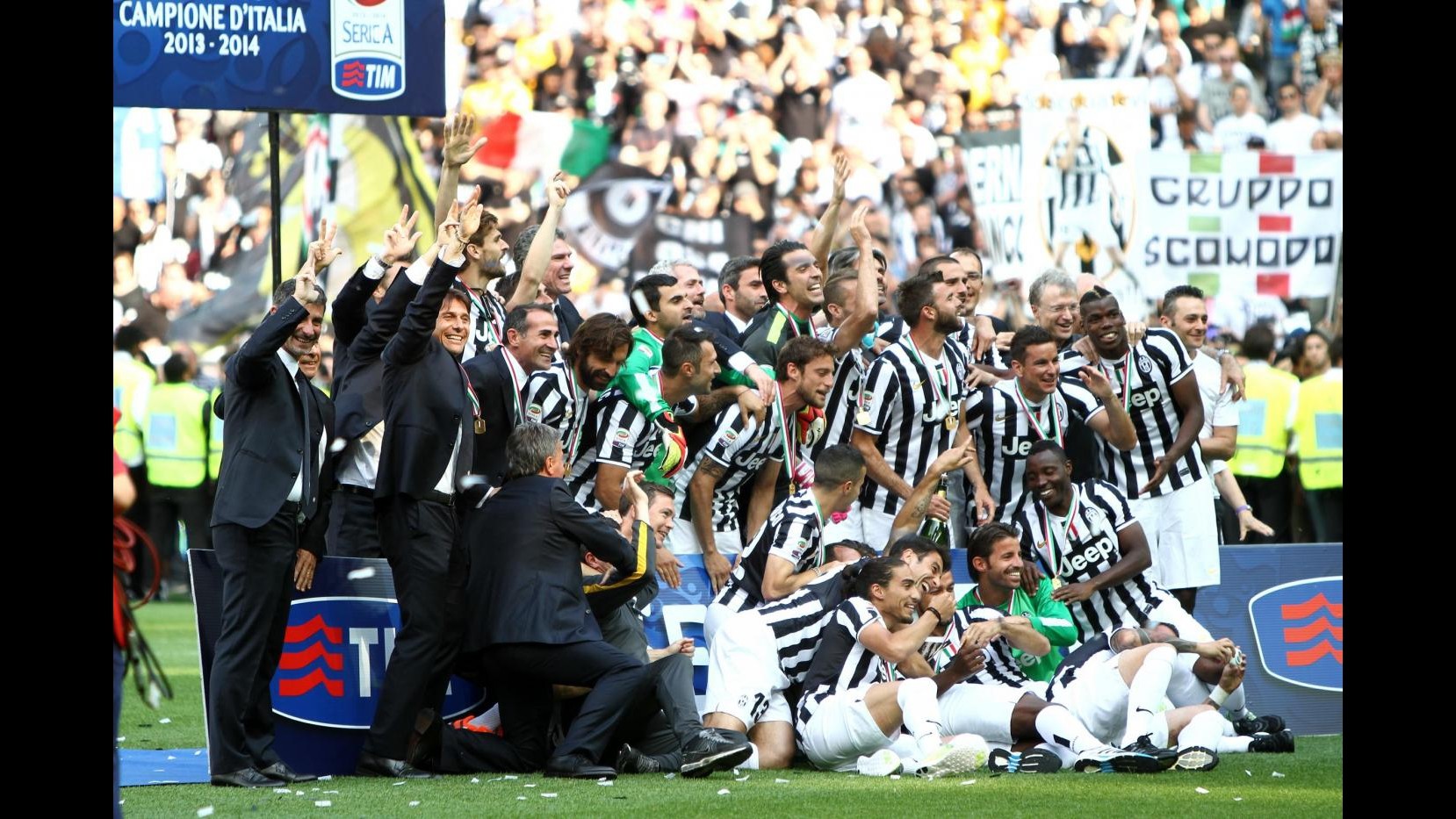 Juve ‘salva’ Serie A: Buffon, Pogba e Tevez in lizza per squadra dell’anno Uefa 2014