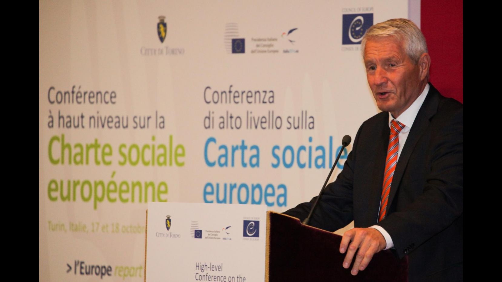 Jagland (Consiglio Europa): Visita Papa è grande ispirazione per tutt