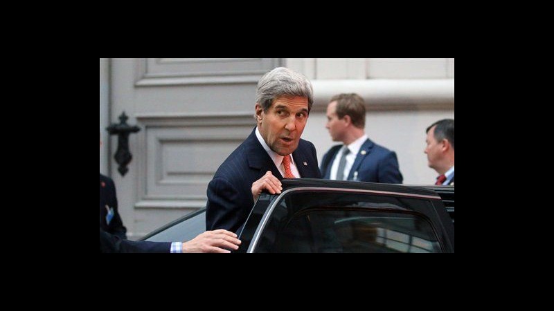 Iran, Kerry si consulta con alleati su colloqui sul nucleare
