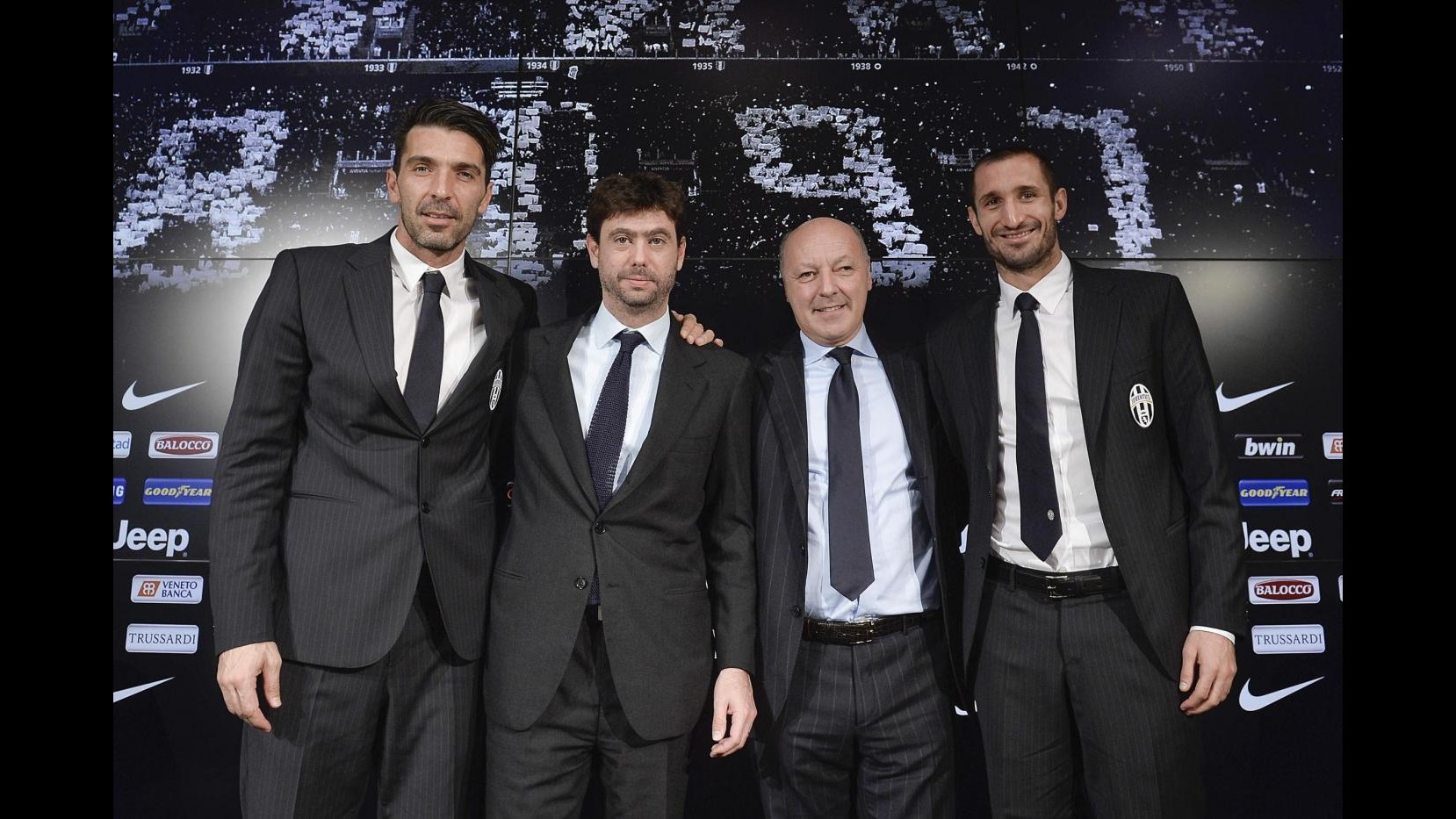 Juventus, Buffon e Chiellini: Rammarico per aver mancato finale Europa League