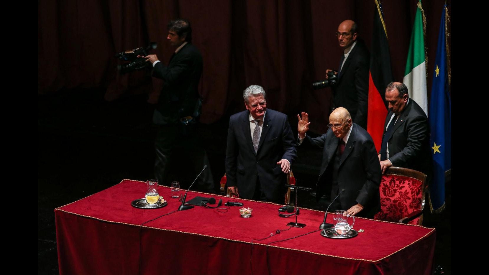 Napolitano si commuove: Rapporto Italia Germania punto forza Europa