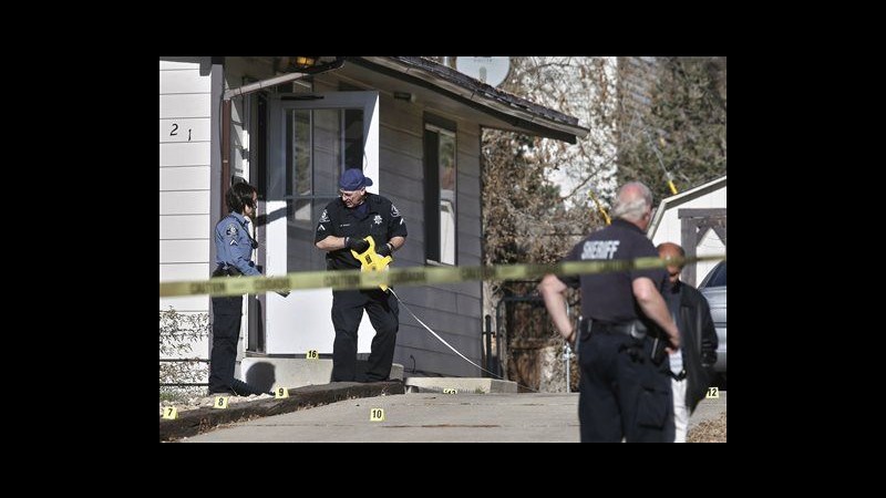 Usa, sparatoria in casa vicino Denver: 3 morti, ricercato un sospetto