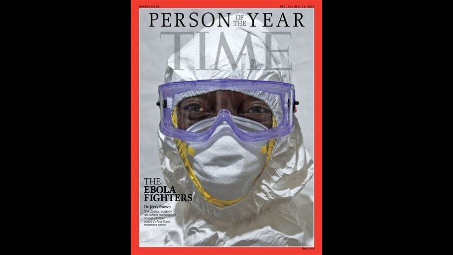 Ebola, medici e volontari sono personaggio del 2014 per rivista Time