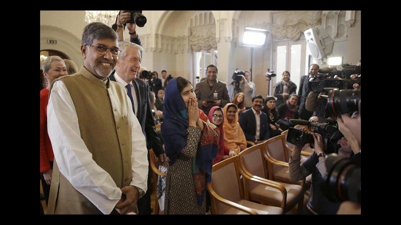 Nobel, Malala a giovani: Mi date più energia di una Red Bull