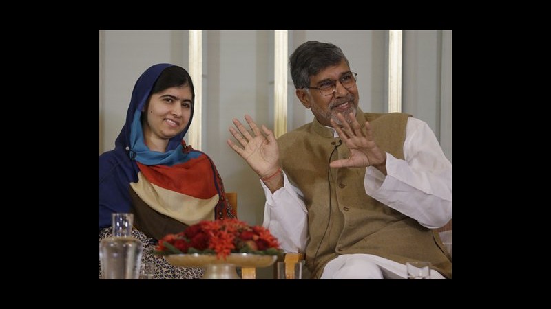 Nobel, Malala e Satyarthi: Unire popoli tramite istruzione bambini