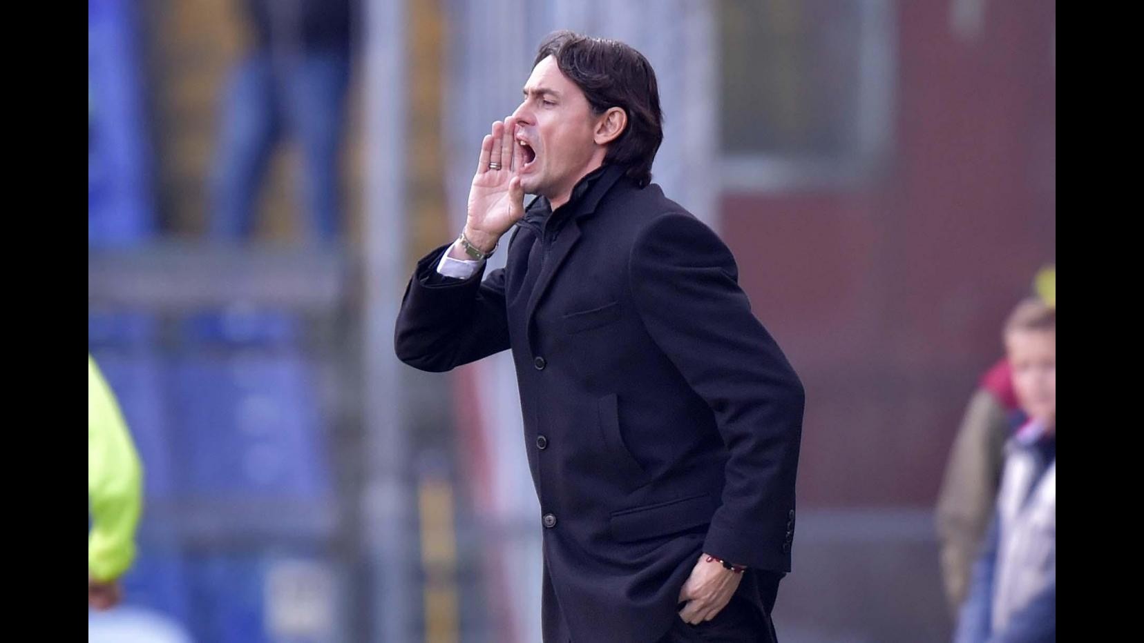 Inzaghi: Milan poco cinico, manca qualcosa per salto di qualità