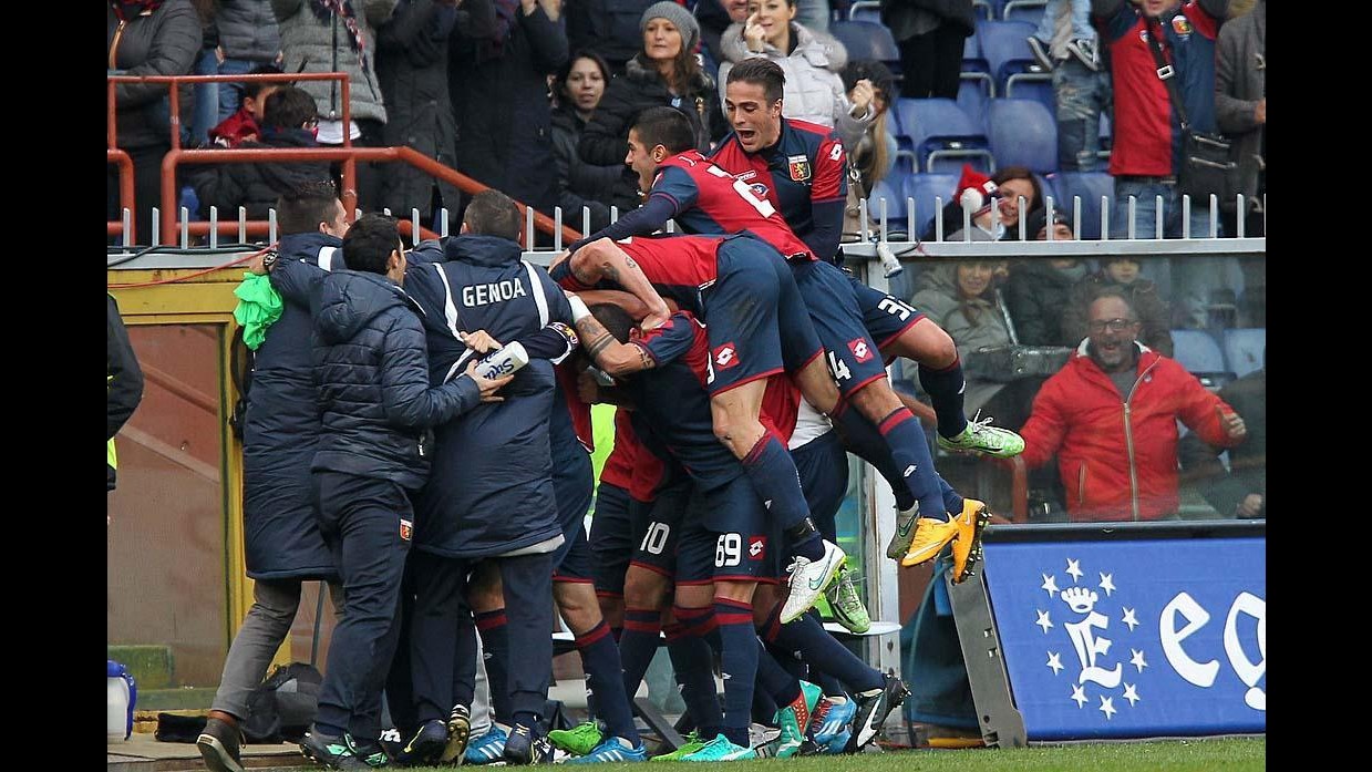 Serie A, Genoa non si ferma più: Antonelli stende il Milan, rossoblù terzi da soli