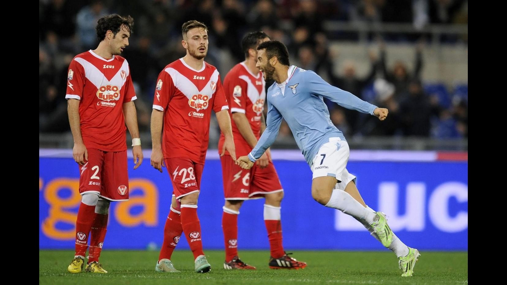 Coppa Italia, Lazio agli ottavi: Varese ko 3-0 all’Olimpico. Klose neanche in panchina