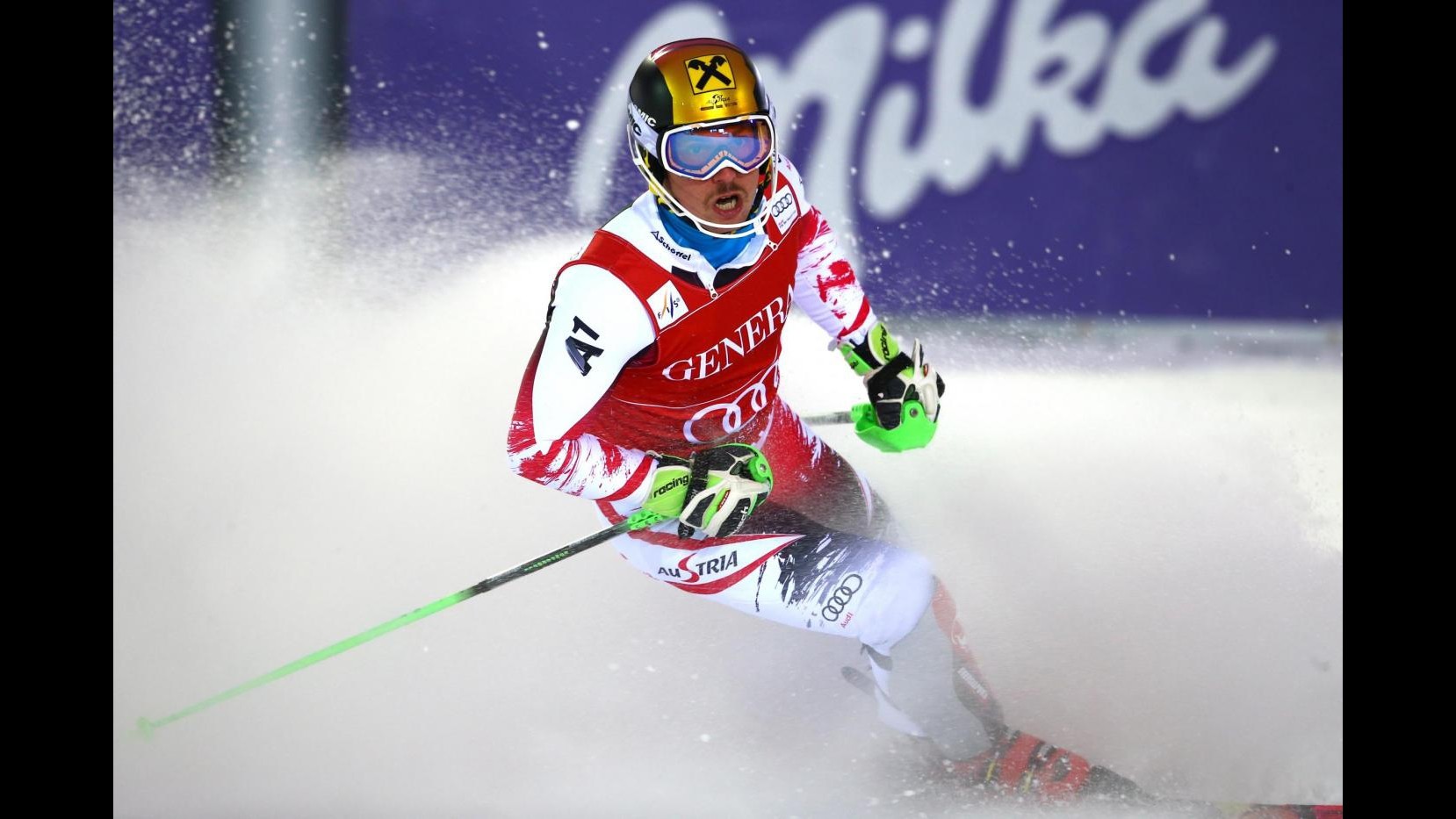 Sci alpino, Cdm: Hirscher vince gigante Alta Badia davanti a Ligety, 6° Nani