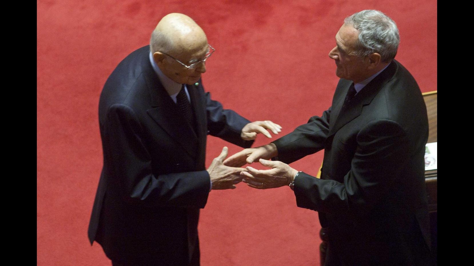 Senato, Napolitano a palazzo Madama per il concerto di Natale