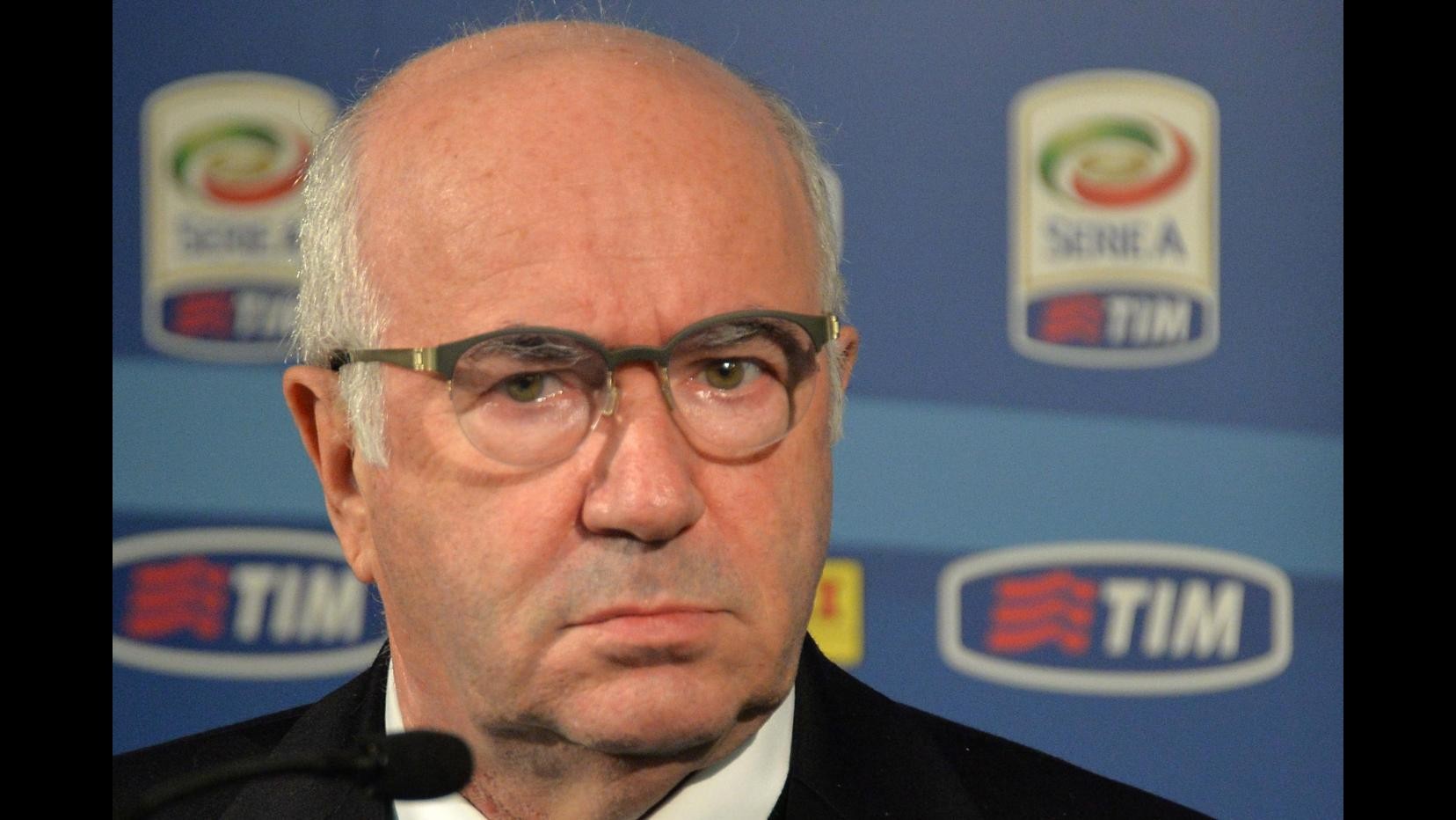 Figc, Tavecchio: Ringrazio Lega Serie A per stage, auspico presenza di tutti