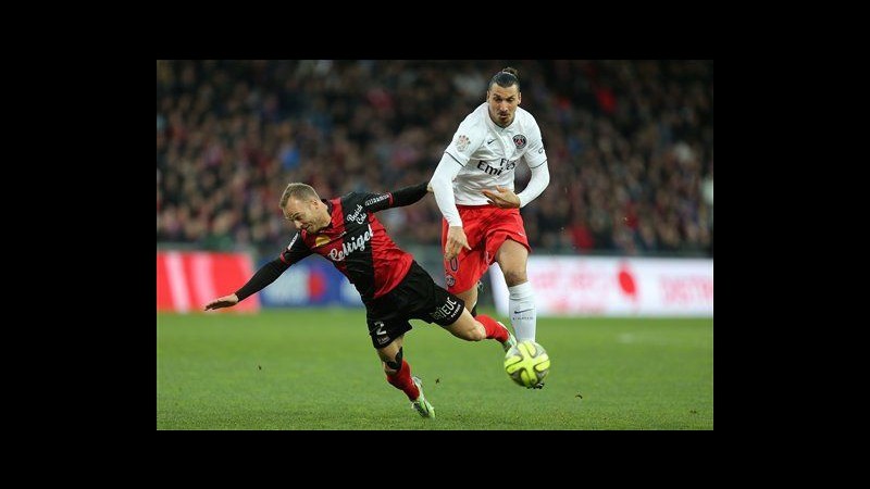 Calcio, Ligue 1: Psg cade a Guingamp, primo ko. Tris Lille al Tolosa