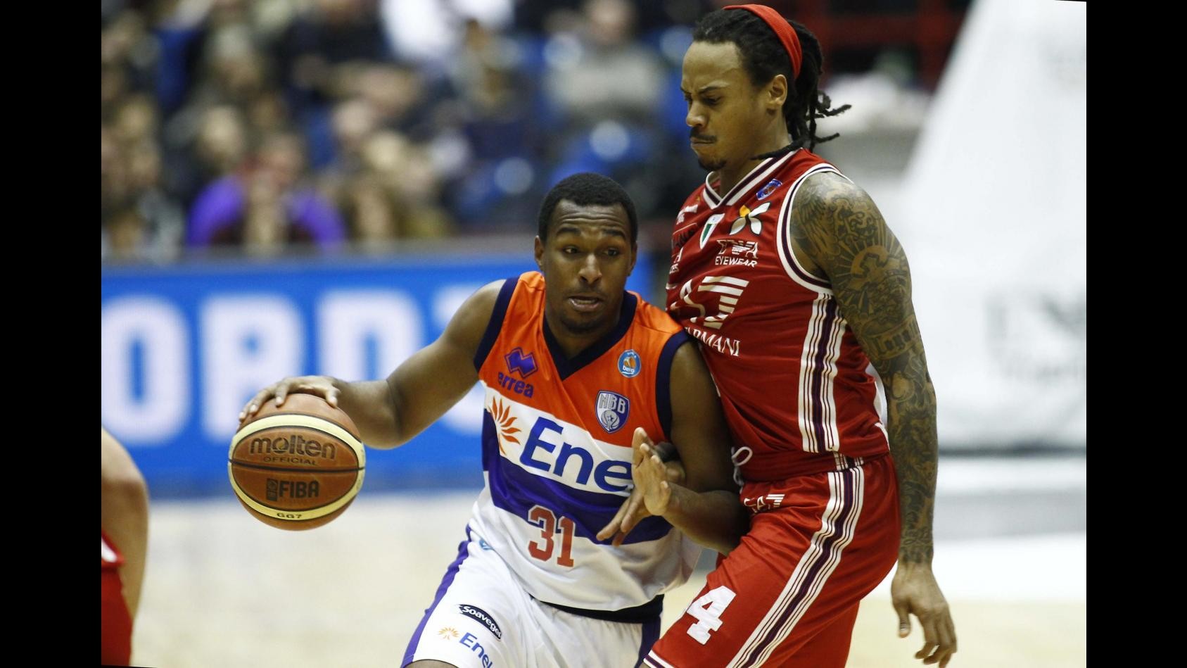 Basket, Serie A: Milano-Brindisi 77-68, Olimpia in vetta da sola