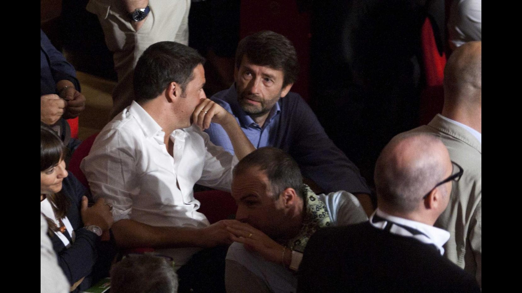 Governo, incontro Renzi-Franceschini a palazzo Chigi