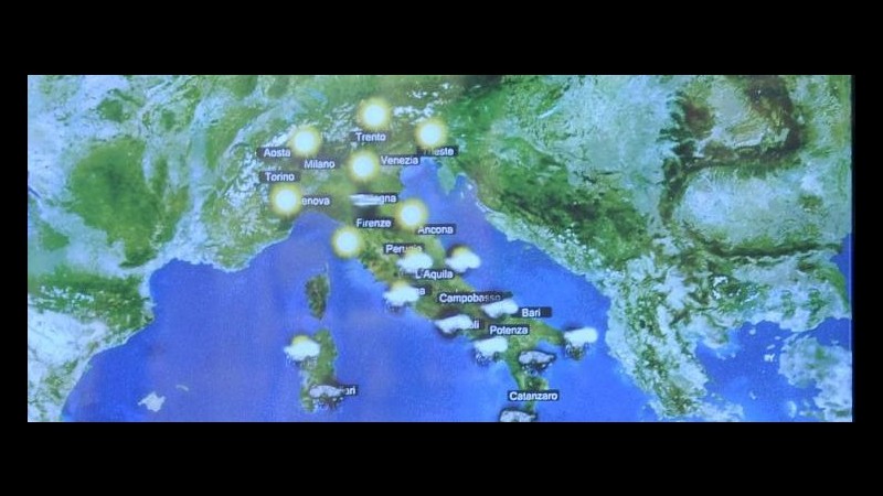 Meteo, da domani freddo al Sud e alta pressione in resto penisola